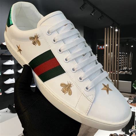 gucci sneakers bee and stars